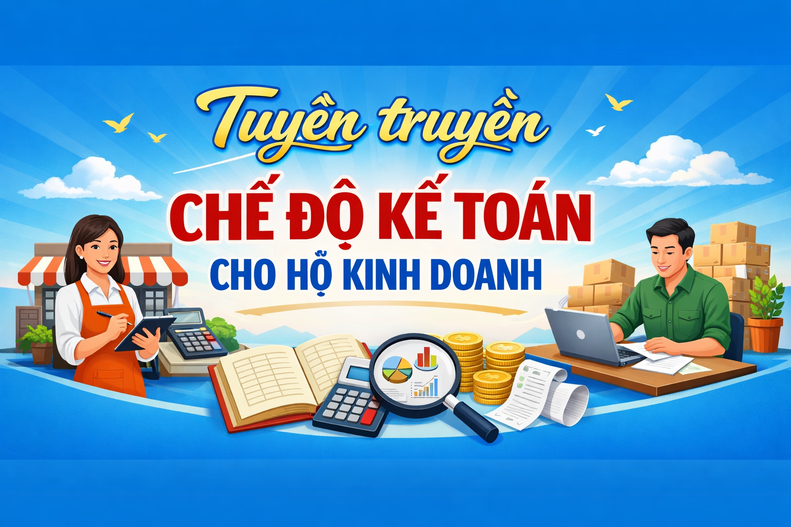 Tuyên truyền chế độ kế toán cho hộ kinh doanh